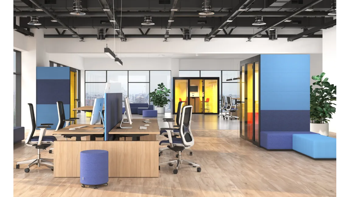 Panneau acoustique - modèle Silent room - Meubles intérieurs