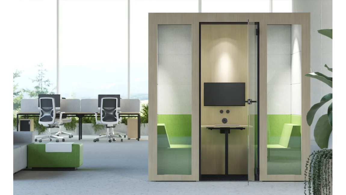 Panneau acoustique - modèle Silent room - Meubles intérieurs