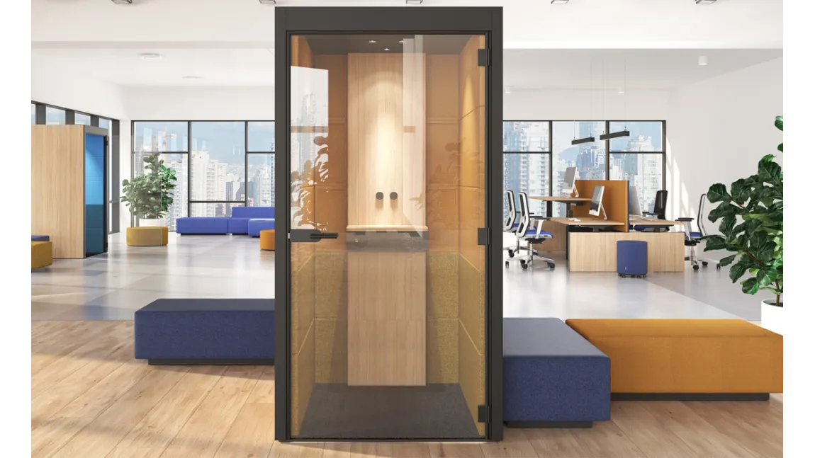 Panneau acoustique - modèle Silent room - Meubles intérieurs