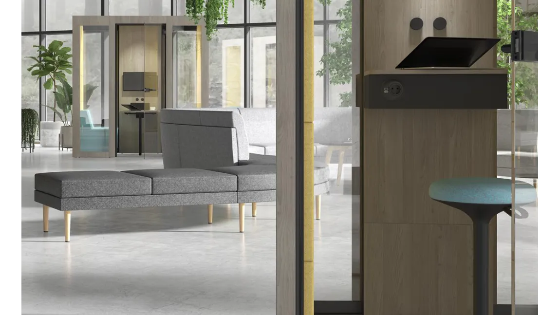 Panneau acoustique - modèle Silent room - Meubles intérieurs