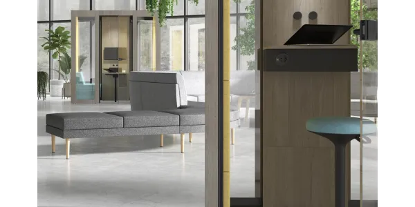 Panneau acoustique - modèle Silent room - Meubles intérieurs