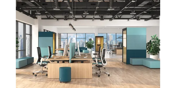 Panneau acoustique - modèle Silent room - Meubles intérieurs